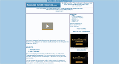 Desktop Screenshot of businesscreditsources.com